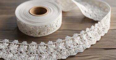 caracteristiques du ruban broderie anglaise