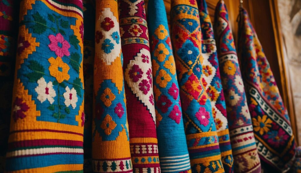 Les kilims moldaves mettent en valeur une riche histoire et un savoir-faire traditionnel, avec des motifs floraux distinctifs dans différentes couleurs et tailles. Leur présence crée une ambiance chaleureuse et élégante, ancrée dans des compétences séculaires.