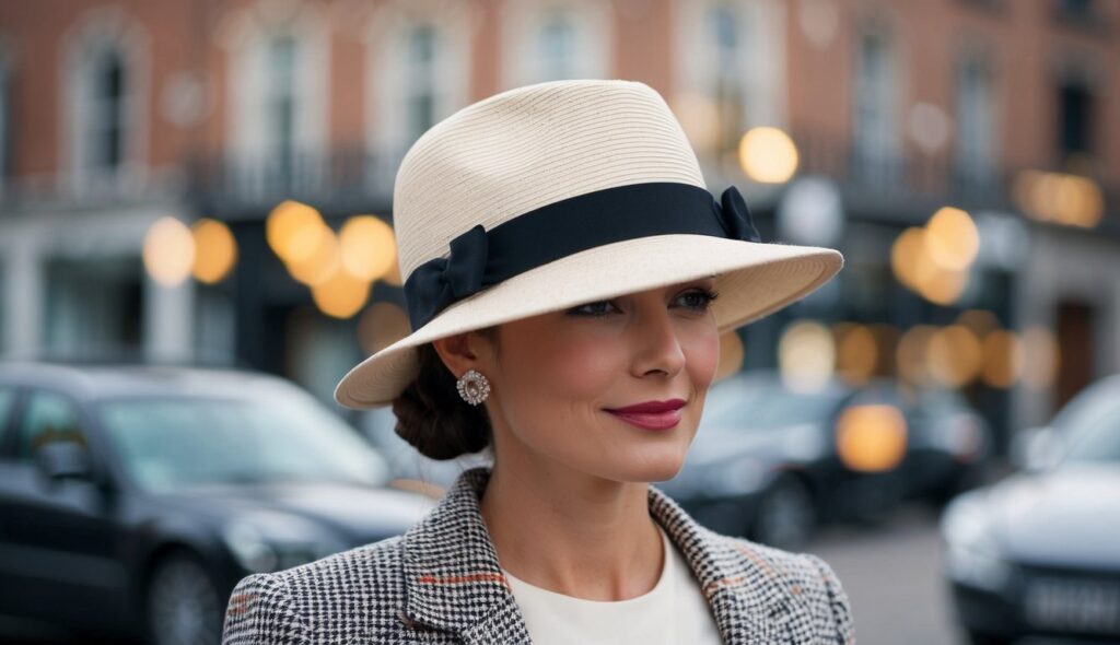 Une casquette Gavroche pour femme comme point focal d'une tenue élégante