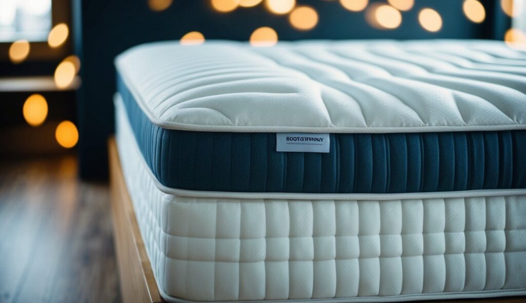 Un matelas confortable avec un soutien en mousse ou à ressorts